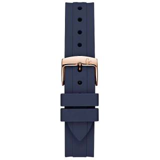 ΡΟΛΟΙ GUESS COLLECTION  Y34001L7 GUESS Collection Structura Cable Blue Rubber Strap