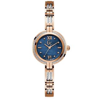 ΡΟΛΟΙ GUESS COLLECTION  Y39002L7 GUESS Collection Ladies Two Tone Stainless Steel Bracelet