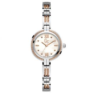 ΡΟΛΟΙ GUESS COLLECTION  Y39003L1 GUESS Collection Ladies Two Tone Stainless Steel Bracelet