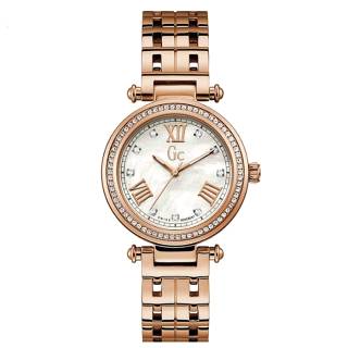 ΡΟΛΟΙ GUESS COLLECTION  Y46003L1MF GUESS Collection Ladies Crystals Rose Gold Stainless Steel Bracelet