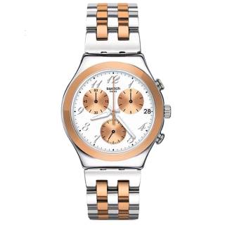 ΡΟΛΟΙ SWATCH  YCS595G SWATCH Countryside Maximix Chronograph Two Tone Stainless Steel Bracelet