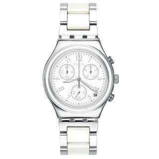 ΡΟΛΟΙ SWATCH YCS603G SWATCH Snow Dream Chronograph Silver Stainless Steel Bracelet