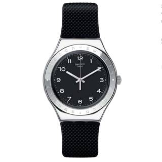 ΡΟΛΟΙ SWATCH  YGS137  SWATCH Time To Swatch Charbon Black Silicone Strap