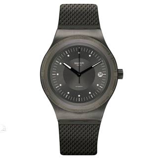 ΡΟΛΟΙ SWATCH YIM401 SWATCH Sistem Knight Automatic Grey Rubber Strap