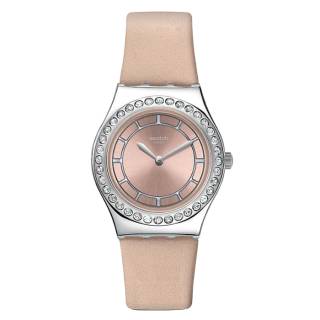 ΡΟΛΟΙ SWATCH YLS212 SWATCH Sandchic Pink Leather Strap