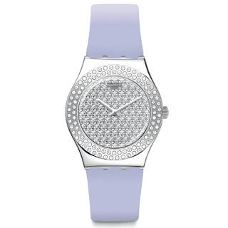 ΡΟΛΟΙ SWATCH YLS216 Swatch Irony Medium Lovely Lilac Silicone Strap