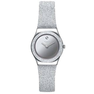 ΡΟΛΟΙ SWATCH YSS337 SWATCH Irony Sideral Grey Crystals Silver Combined Materials Strap