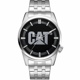 ΡΟΛΟΙ CATERPILLAR  YV14011122 CATERPILLAR Icon Silver Stainless Steel Bracelet