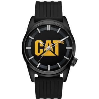 ΡΟΛΟΙ CATERPILLAR  YV16021127 CATERPILLAR Icon Black Rubber Strap