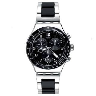 ΡΟΛΟΙ SWATCH  YVS441G SWATCH Speed Up Chronograph Two Tone Stainless Steel Bracelet