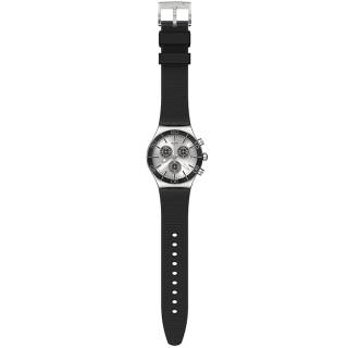 ΡΟΛΟΙ SWATCH YVS486 SWATCH Great Outdoor Irony Chronograph Black Rubber Strap