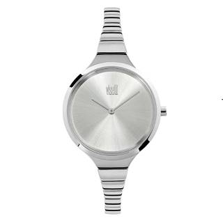 ΡΟΛΟΙ VISETTI  ZE-496SI VISETTI Bellini Silver Stainless Steel Bracelet